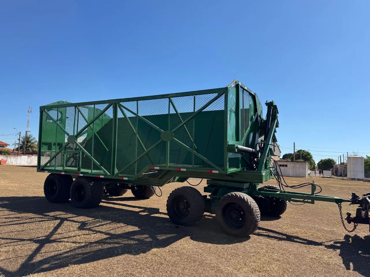 Transbordo de cana teston 4 eixos usina canavieiro - Foto 3