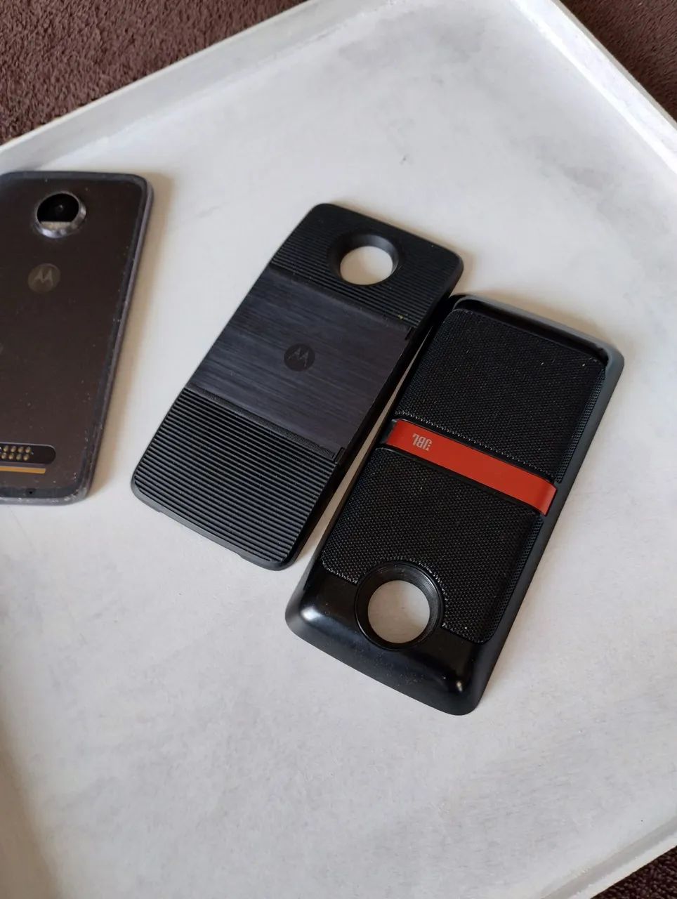 Snaps Motorola Moto Z, projetor e caixa som JBL - Foto 3