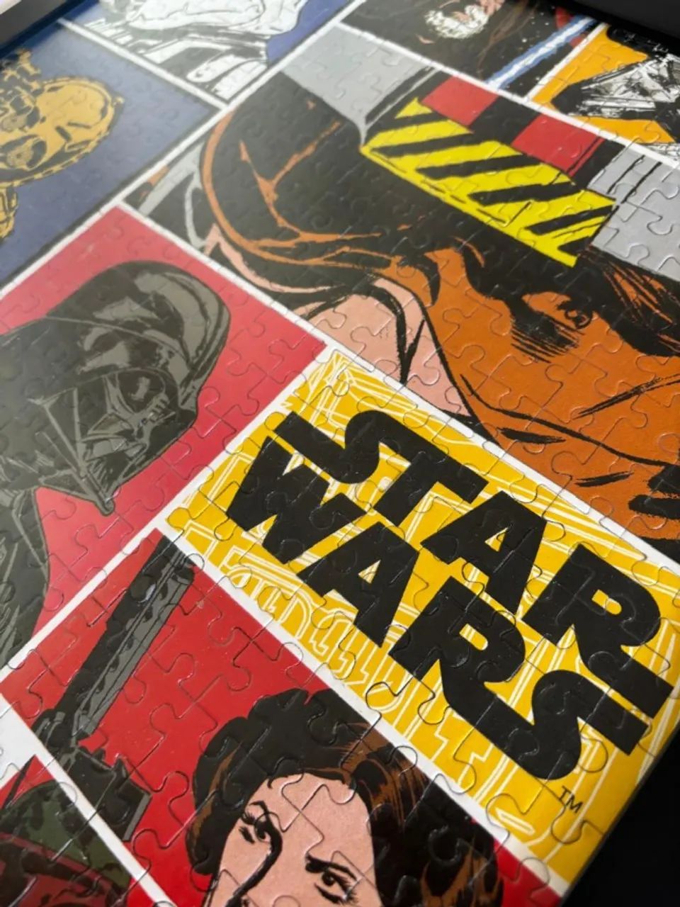 Quadro quebra-cabeça Star Wars - 50x40cm - Foto 3