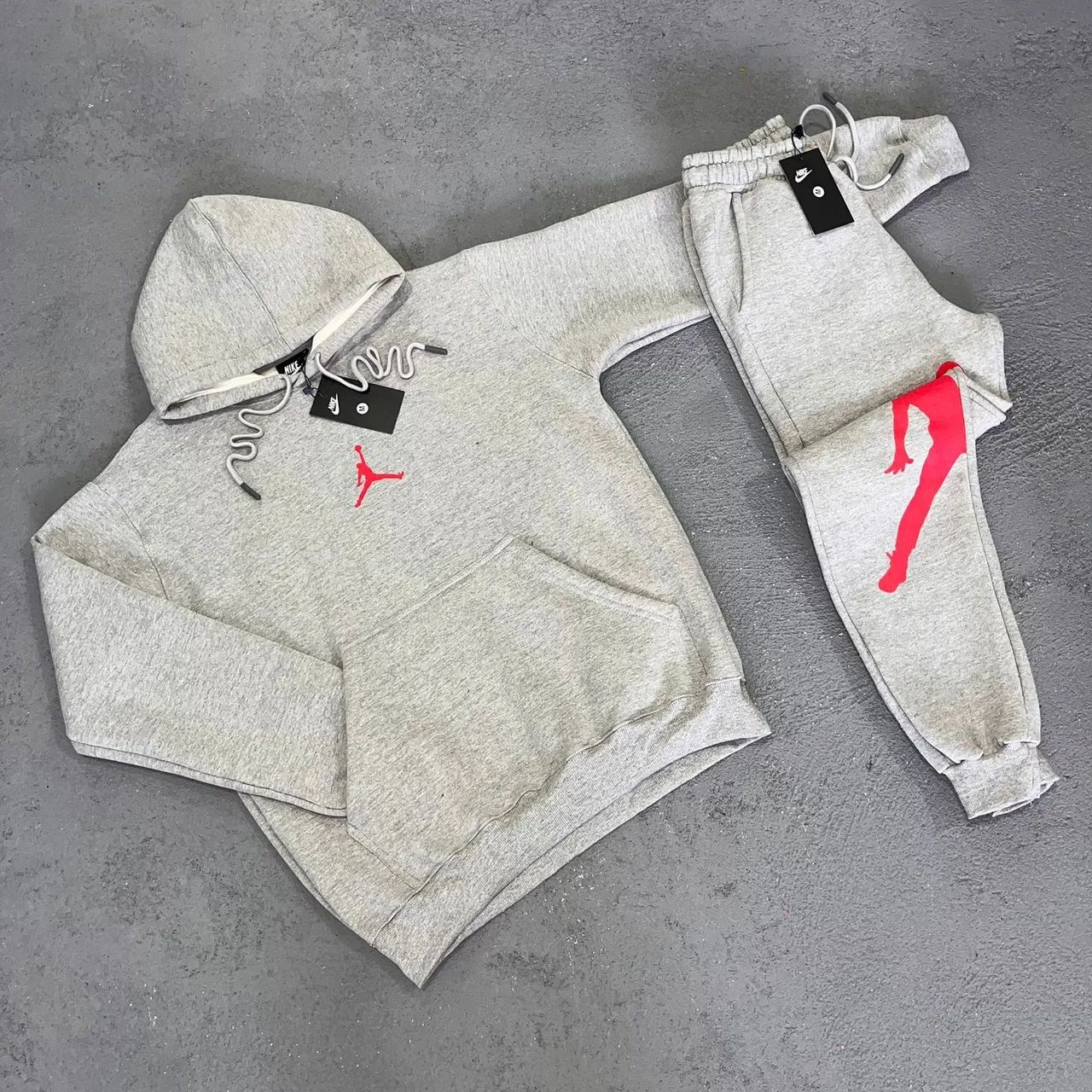 Conjunto de Moletom Branco Jordan - Foto 2