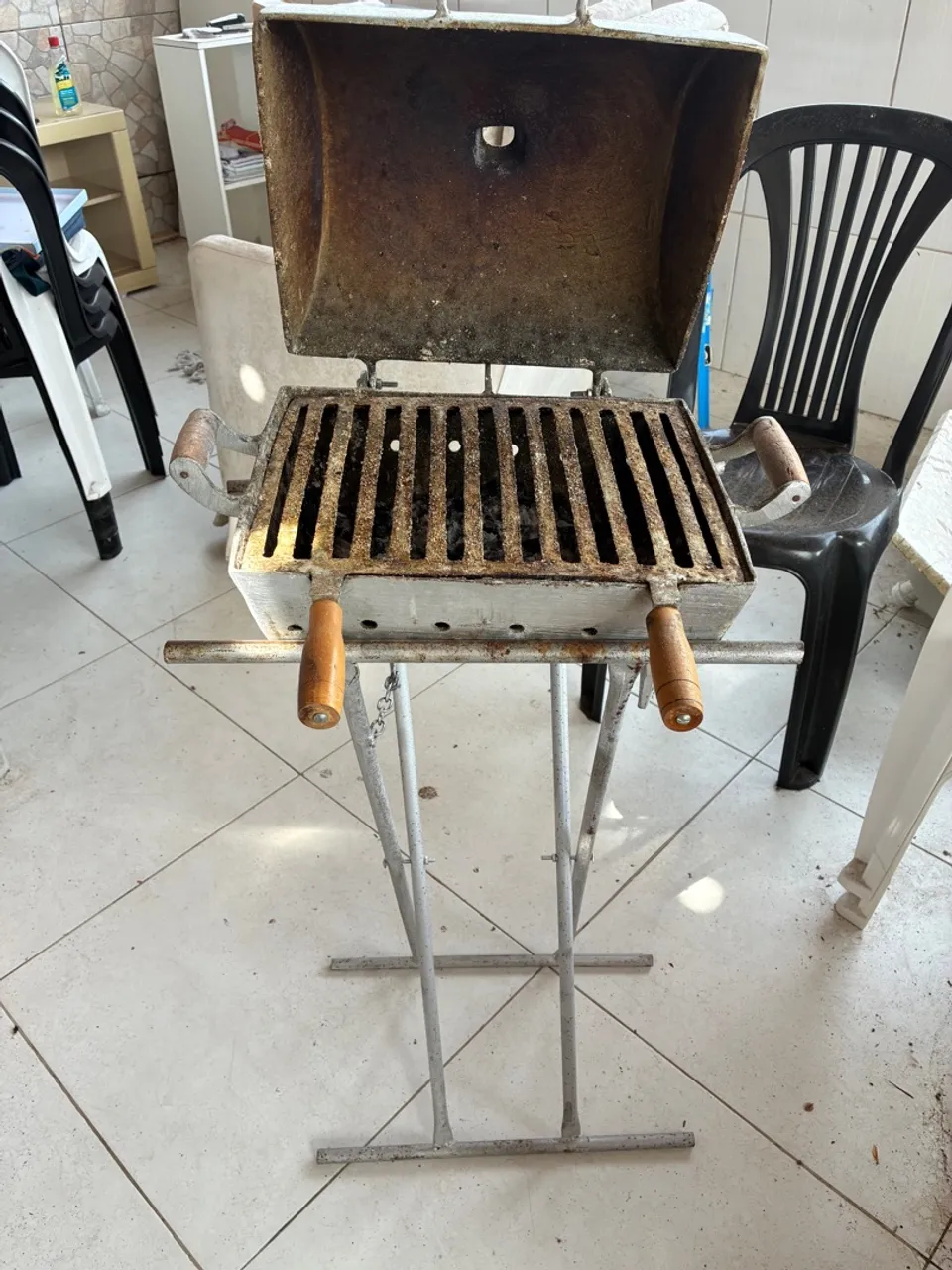 Churrasqueira Portátil para seu Jardim