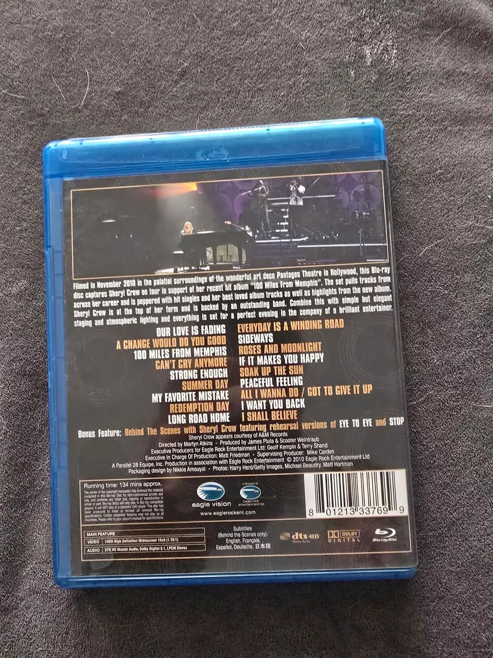 Blu Ray Sheryl Crown "Miles from Memphis" - Foto 2