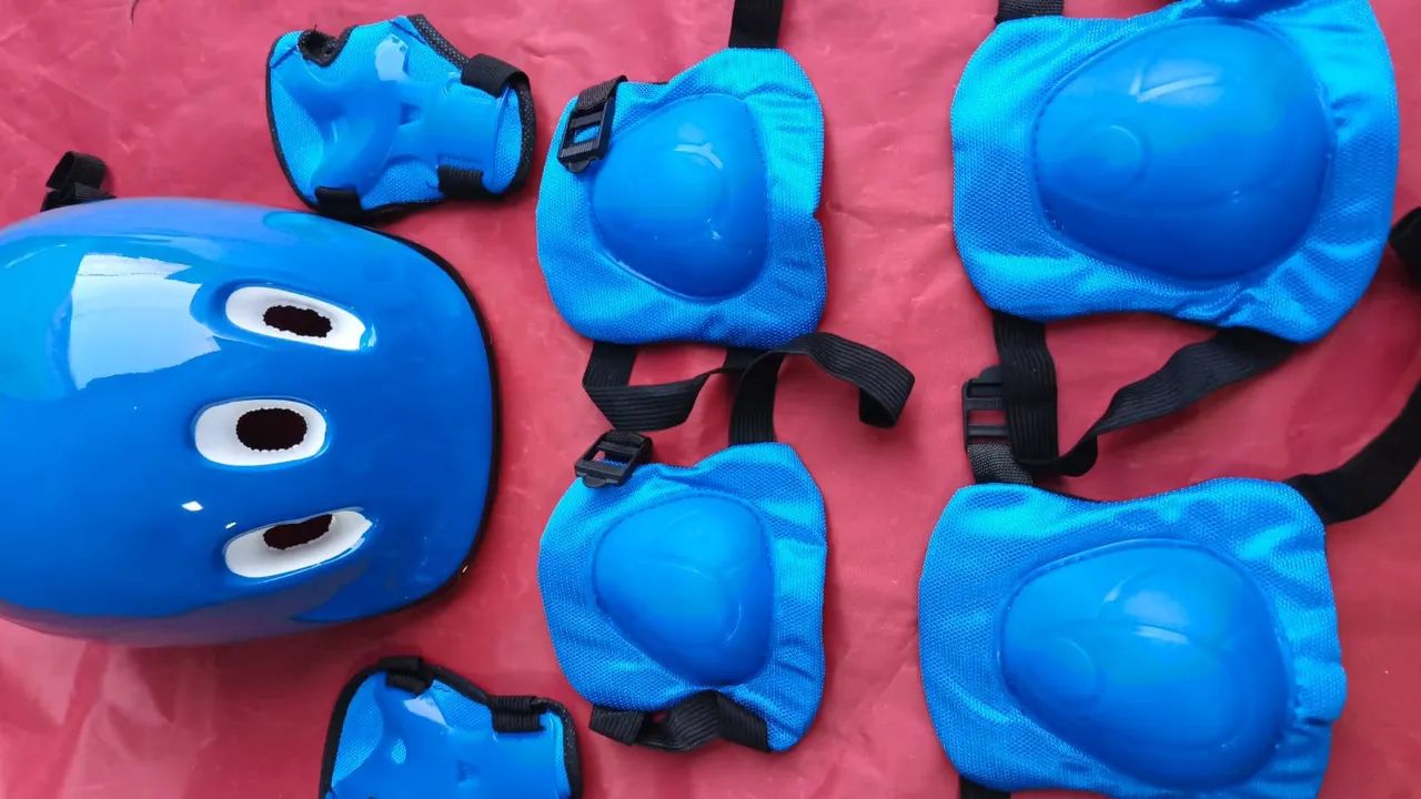 Roller Inline Radical com Kit Completo Azul Bel ( PRONTA ENTREGA) - Foto 5