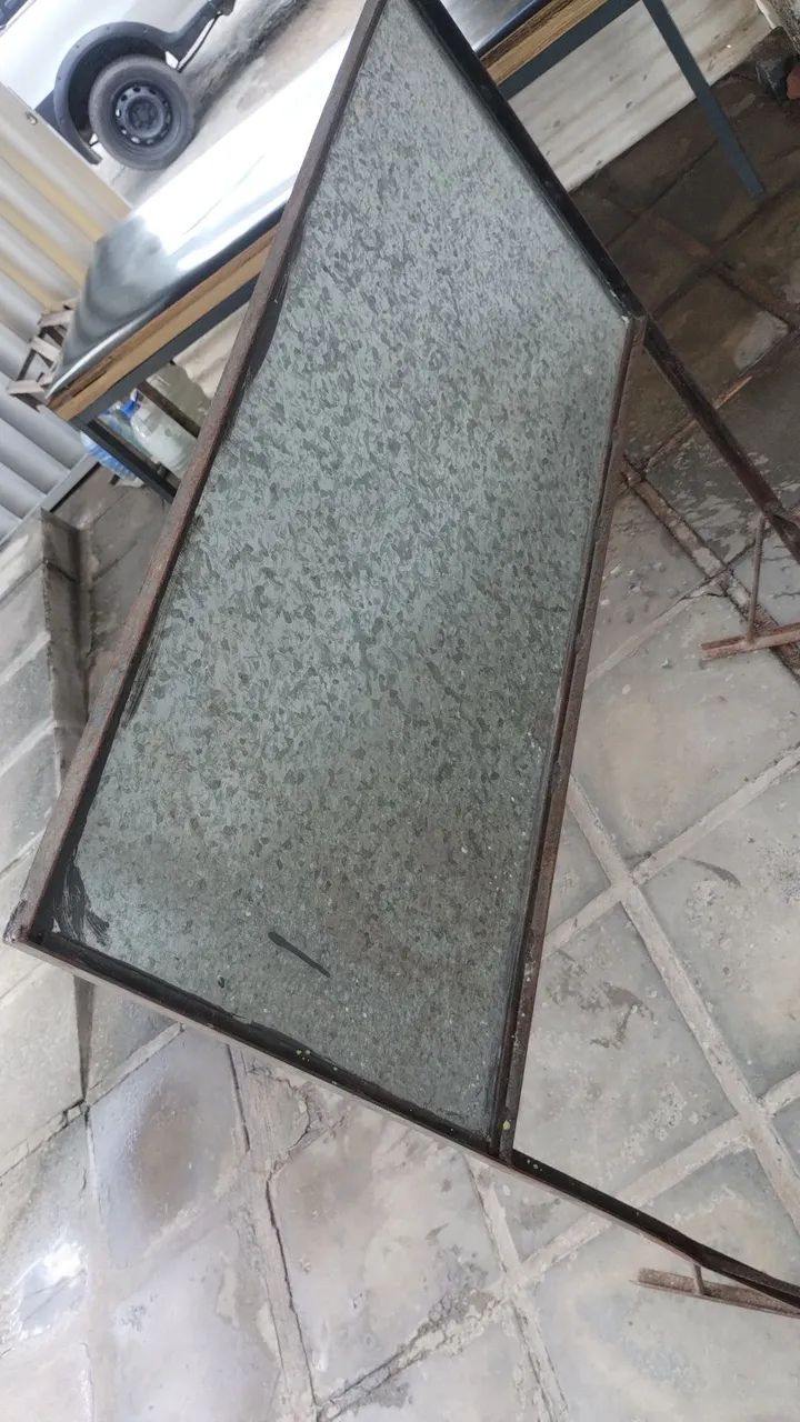 Cavalete em chapa galvanizada nunca usado - Foto 3