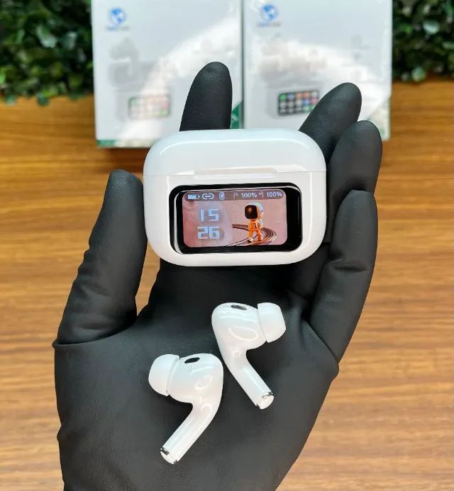 Fone Bluetooth WT-1 Touch Screen - Cancelamento de Ruído, Tela Touch e Entrega grátis! - Foto 2