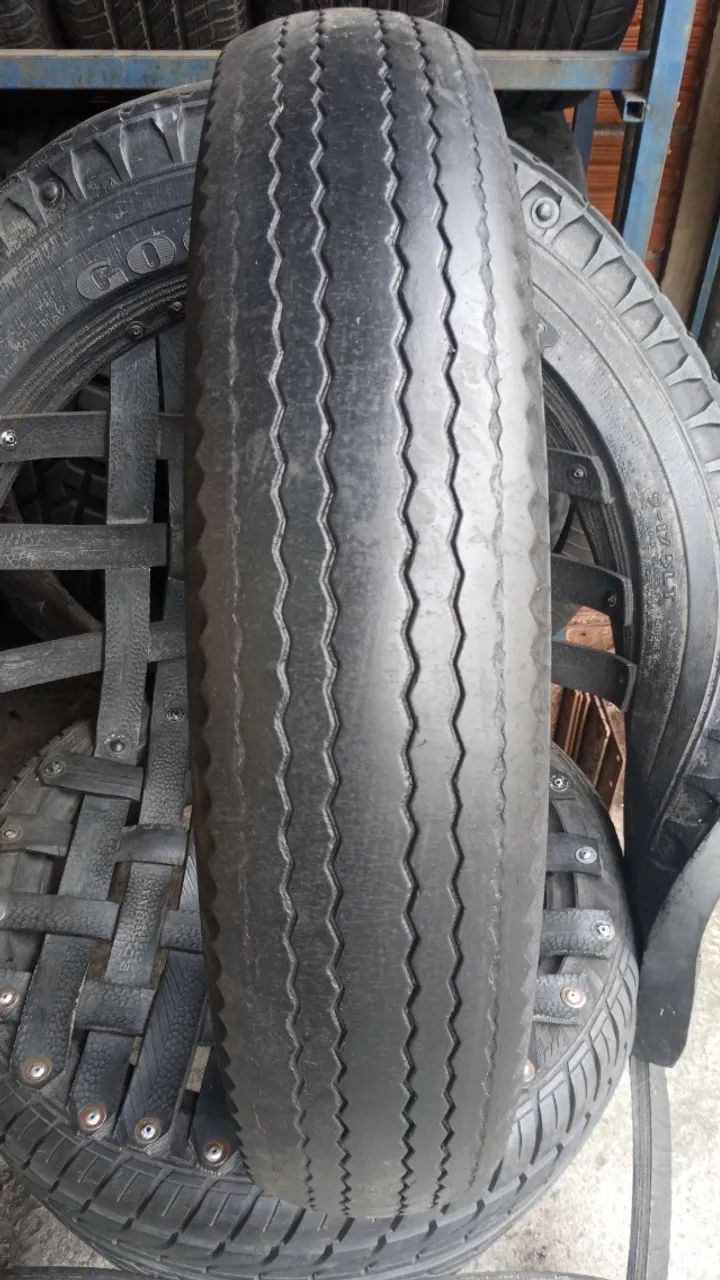01 pneu 6.70/15 Goodyear usado por 100,00 - Foto 3