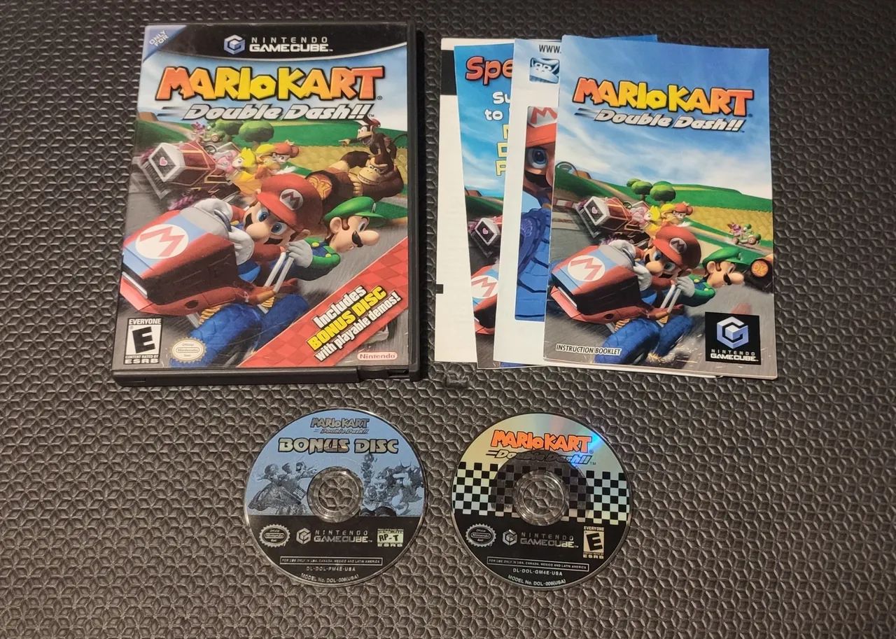 Jogo Mario Kart Double Dash para Gamecube - Foto 3