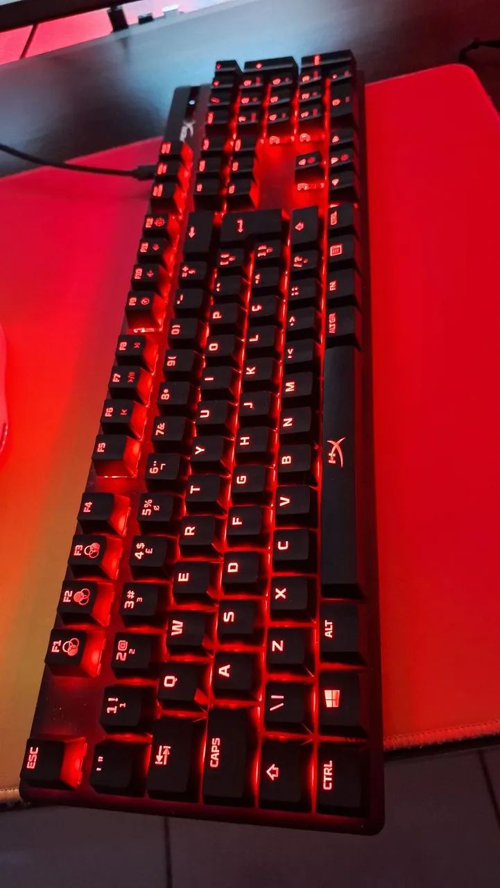 Teclado Gamer Hyperx Alloy Origins Full size Abnt2 - Foto 2