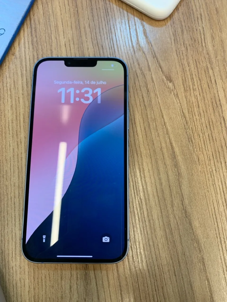iPhone 14 Plus, 128gb Face ID ok, nota, capa e cabo USB