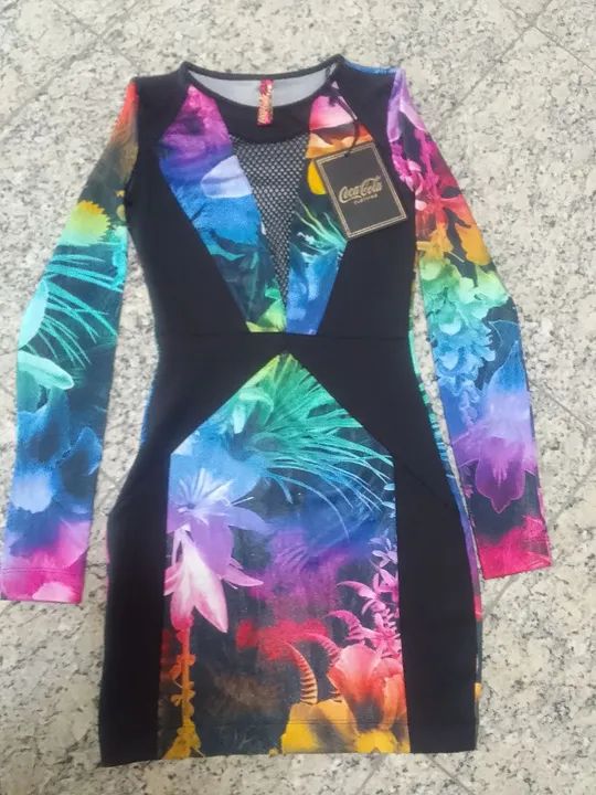 Vestido em Lycra da Coca cola Novo 