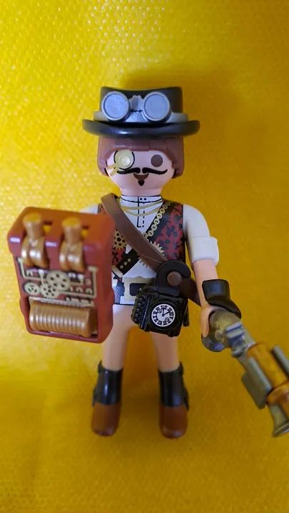 * MT Playmobil Steampunk Série 11 Surpresa - Foto 2