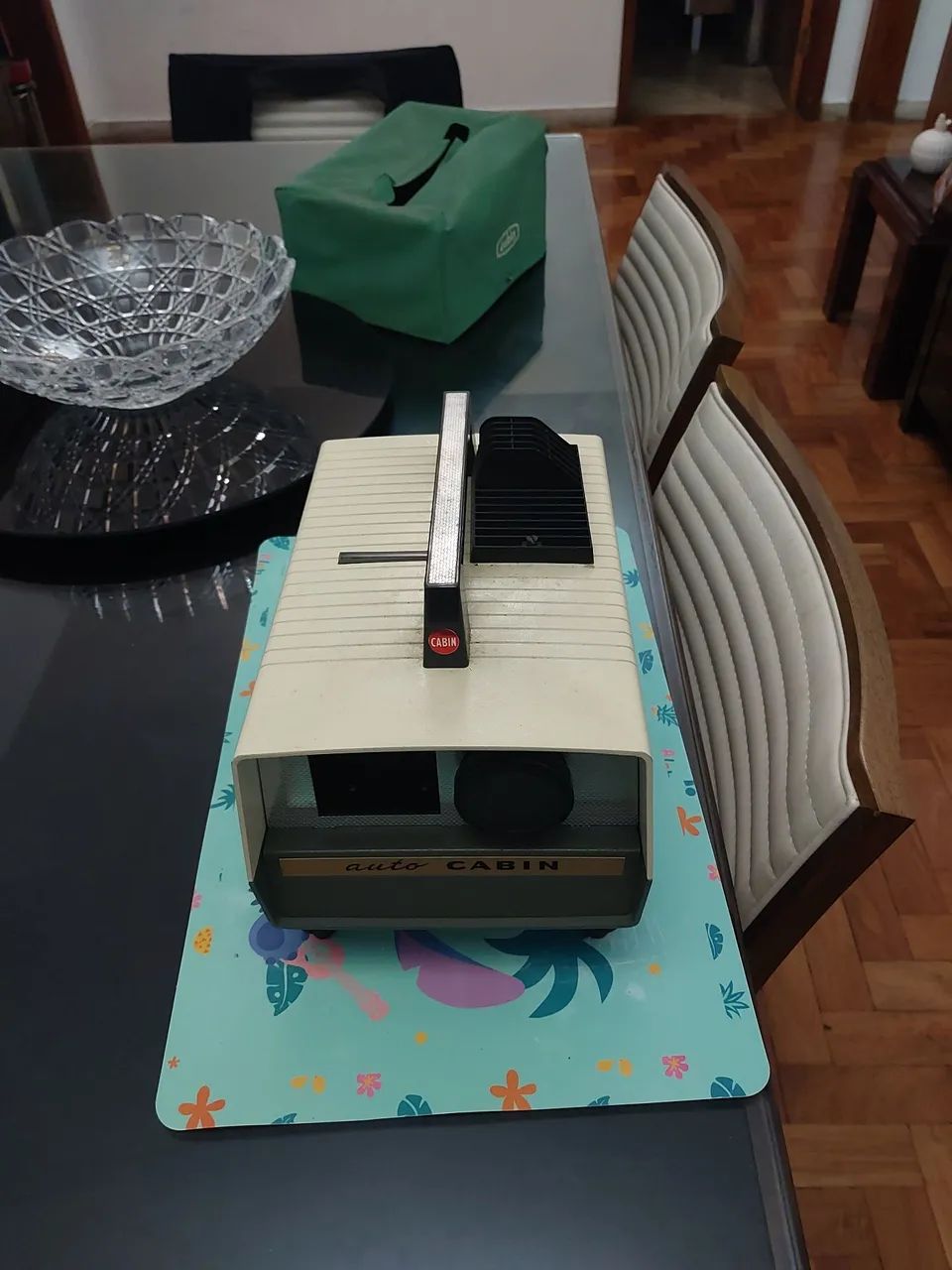 Projetor de slides antigo CABIN auto - Foto 2