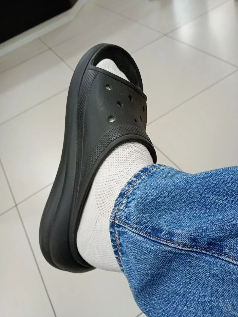 Crocs Slide Crush High Unissex. - Foto 4