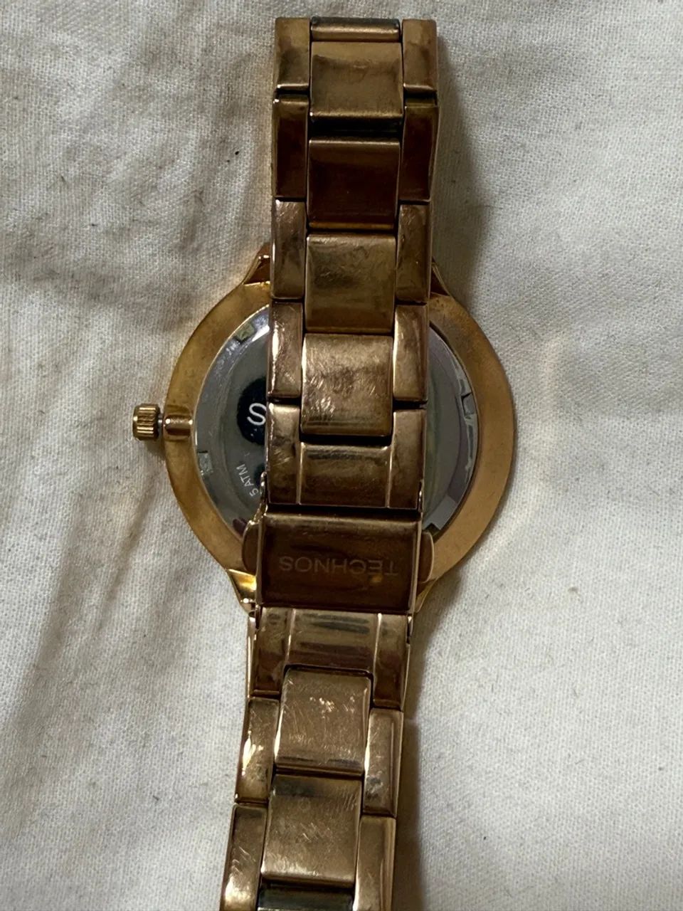 Relógio Technos Dourado - Foto 4