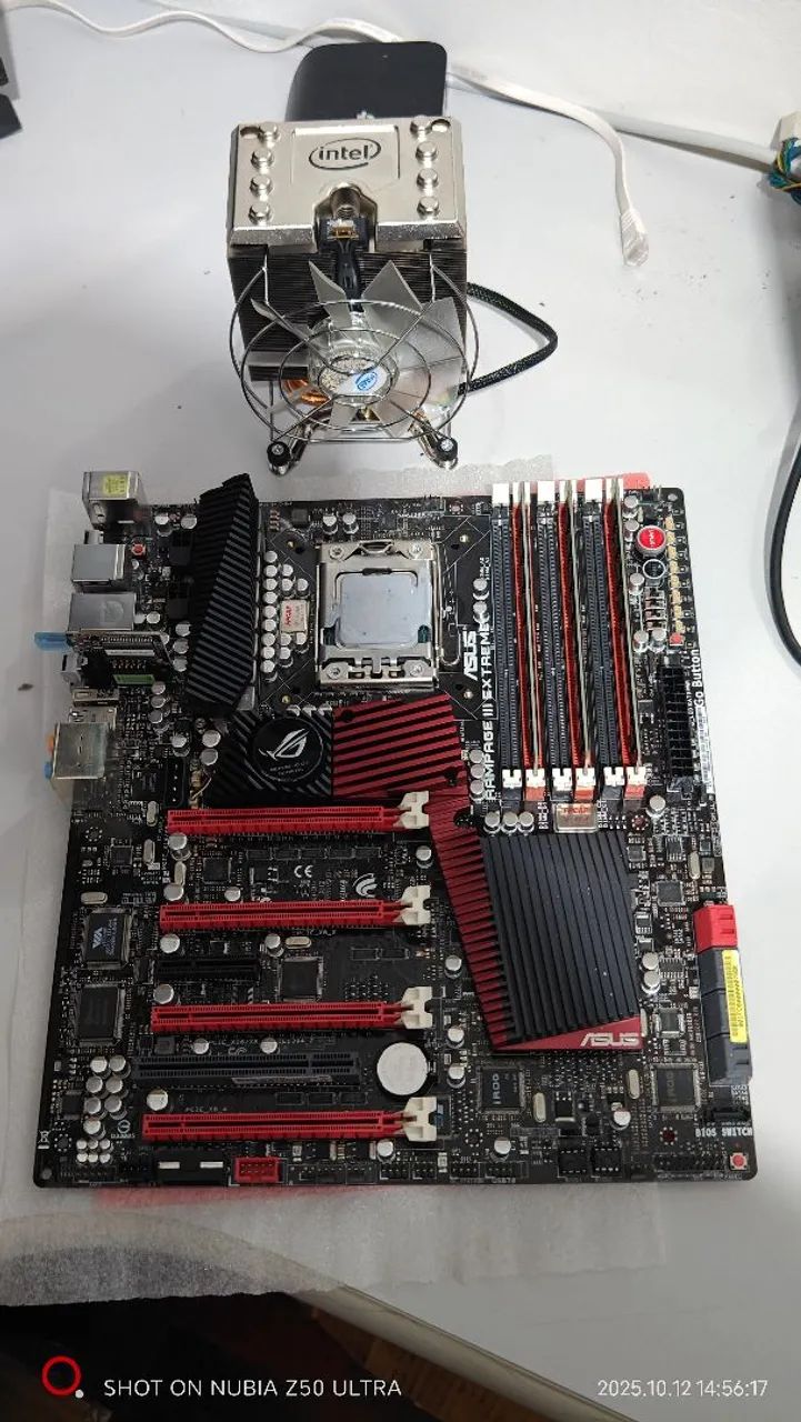 Kit Asus Rampage 3 extreme i7 980x - Peças de Hardware