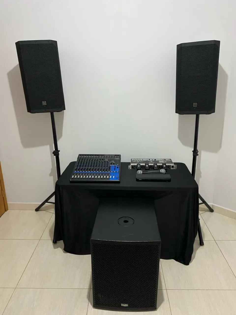 Locação de som-Aluguel
