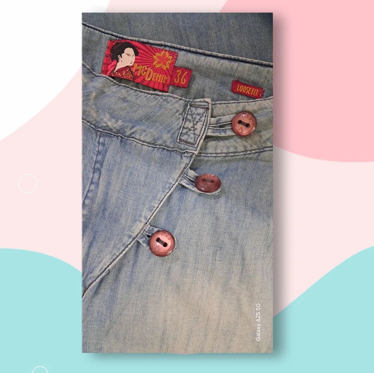 Calça Jeans saruel  tamanho n°36 - Foto 3