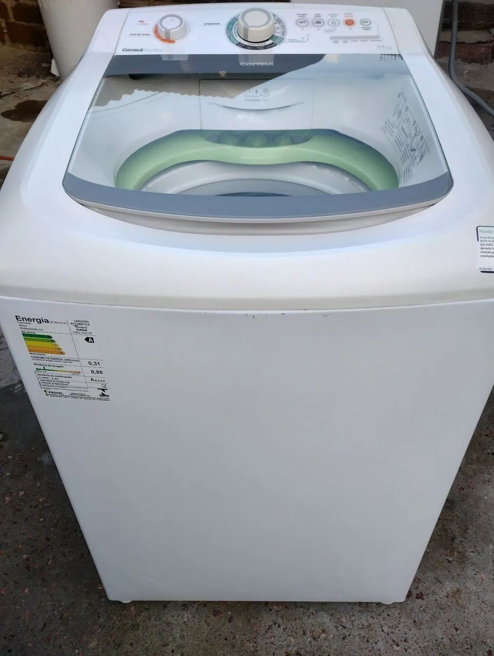 Máquina de Lavar Consul Facilite 11kg semi nova 110v - Foto 3