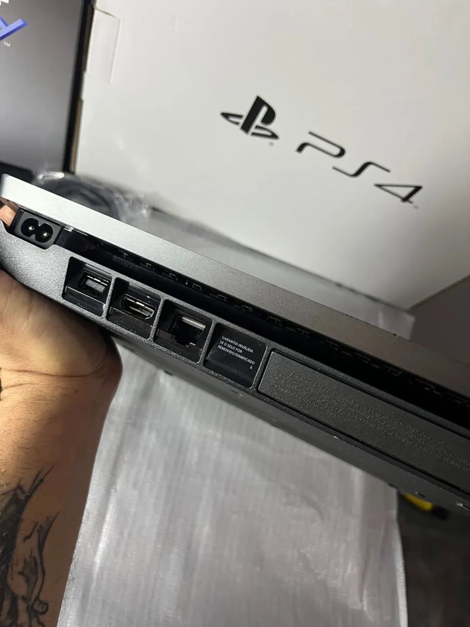 Ps4 1tb Edição limitada Days of Play IMPECÁVEL  - Foto 5