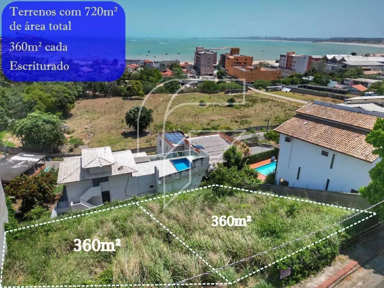Imóvel para venda possui 720 metros quadrados em Enseada Azul - Guarapari - ES