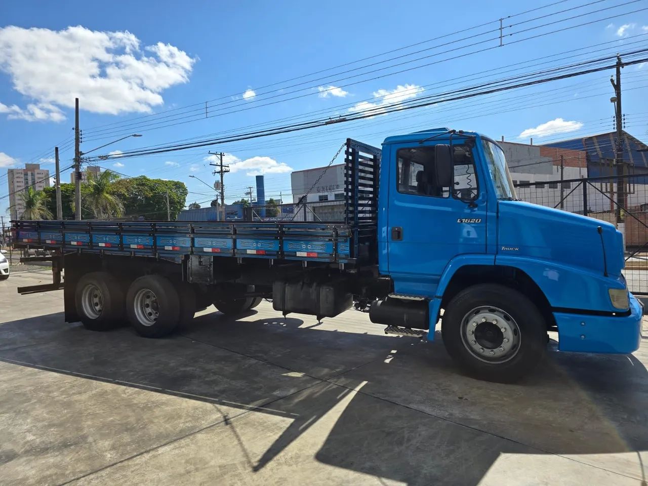 MERCEDES-BENZ MB 1620 ANO 2003 TRUCK CARROCERIA ALEMÃO CAMINHÕES ITAPETININGA  - Foto 7