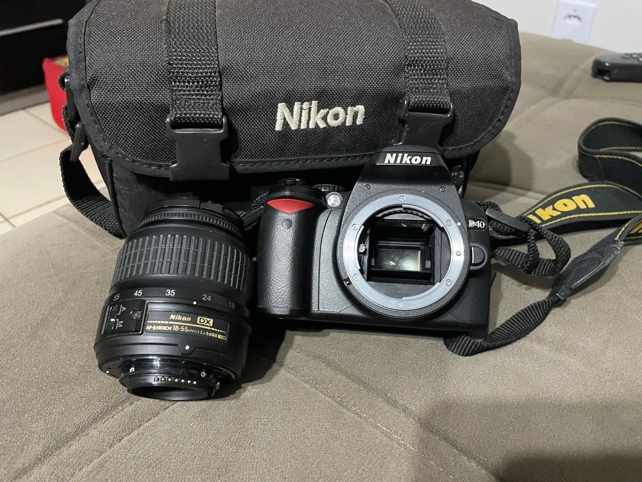 Câmera Nikon D40 funcionando  - Foto 3