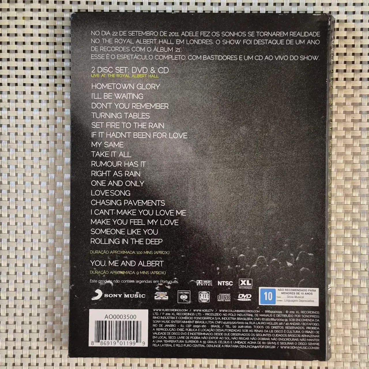 ADELE - Live at The Royal Albert Hall - DVD - Foto 2