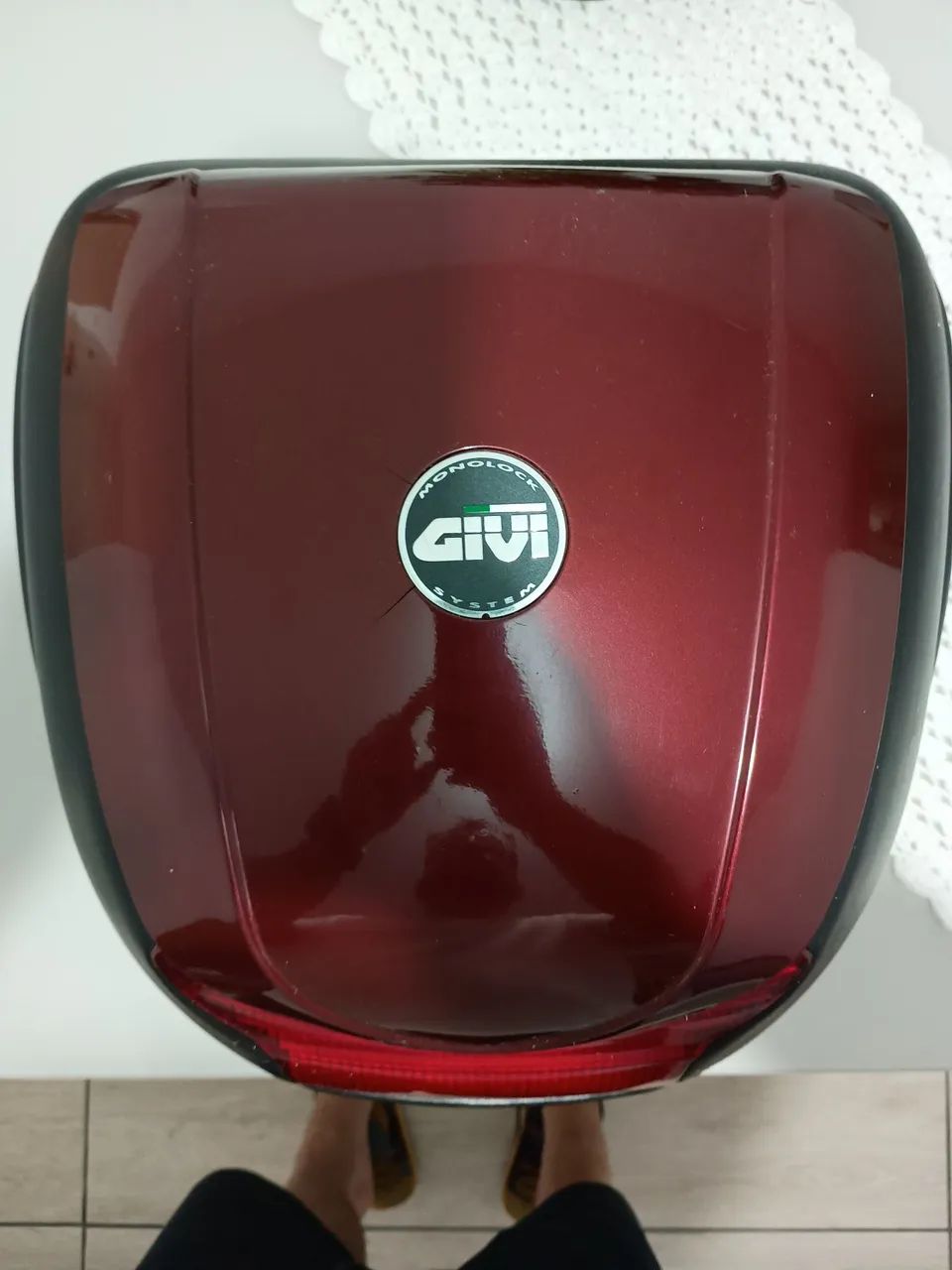 Bau para Moto - Usado 27 Litros GIVI - Foto 3
