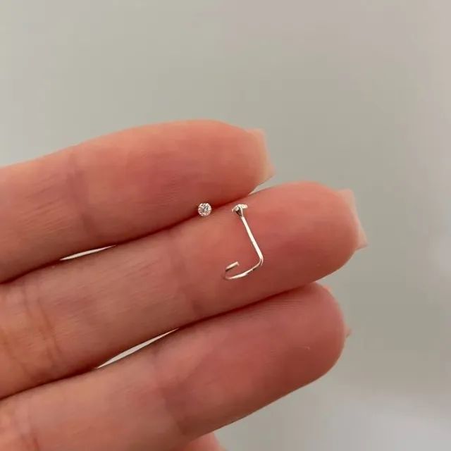Piercing Ponto de luz - prata 925 - Foto 4