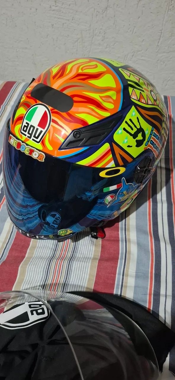 Capacete Agv Blade Five Continents Moto Agv Casco Agv K3 Sv
