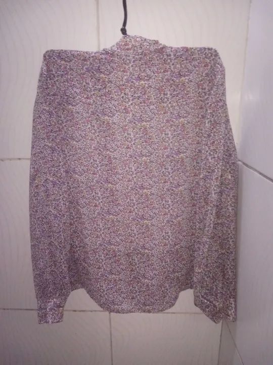 Camisa Social Mangas Longas Feminino G - Foto 4