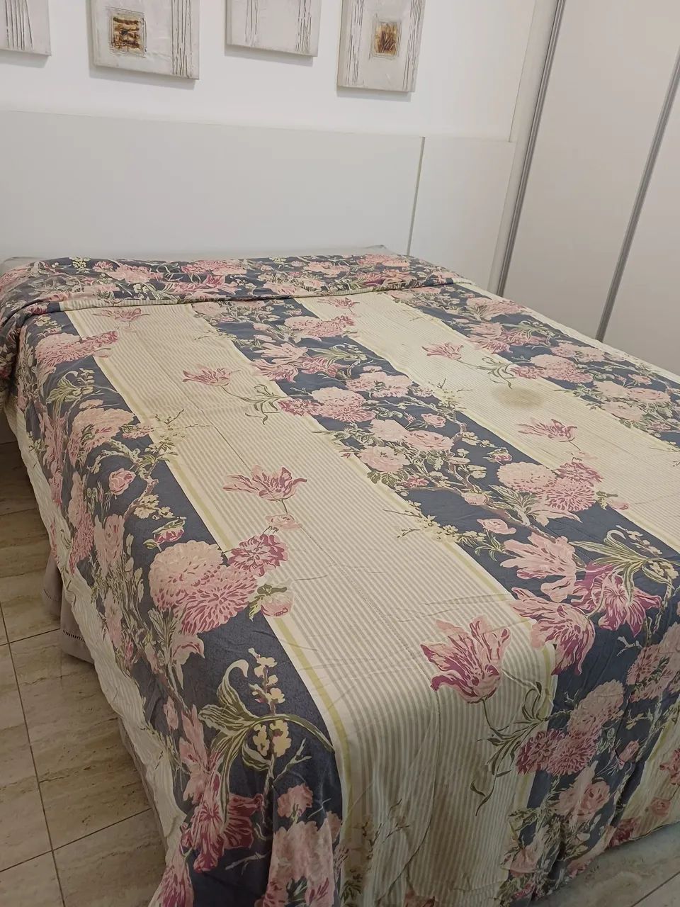 Edredon artex floral queen - Foto 3