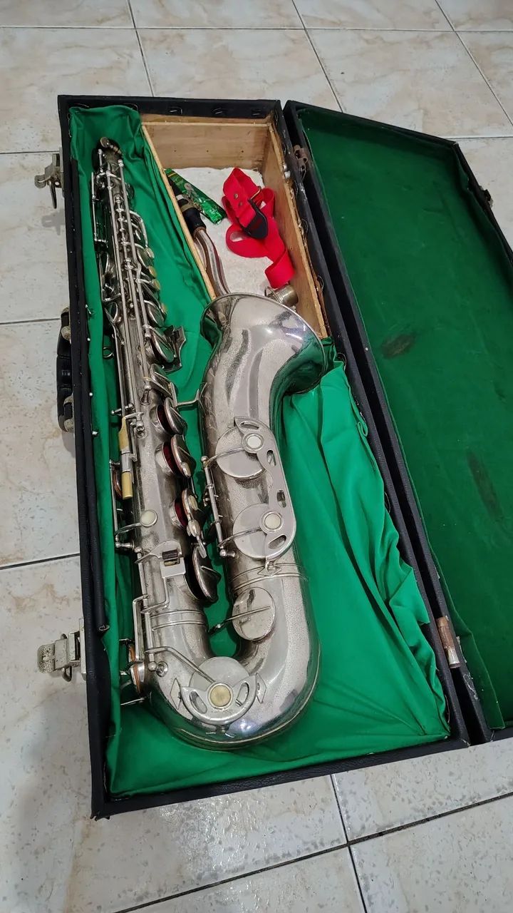 Saxofone tenor Galasso Prata - Excelente Estado - Foto 3