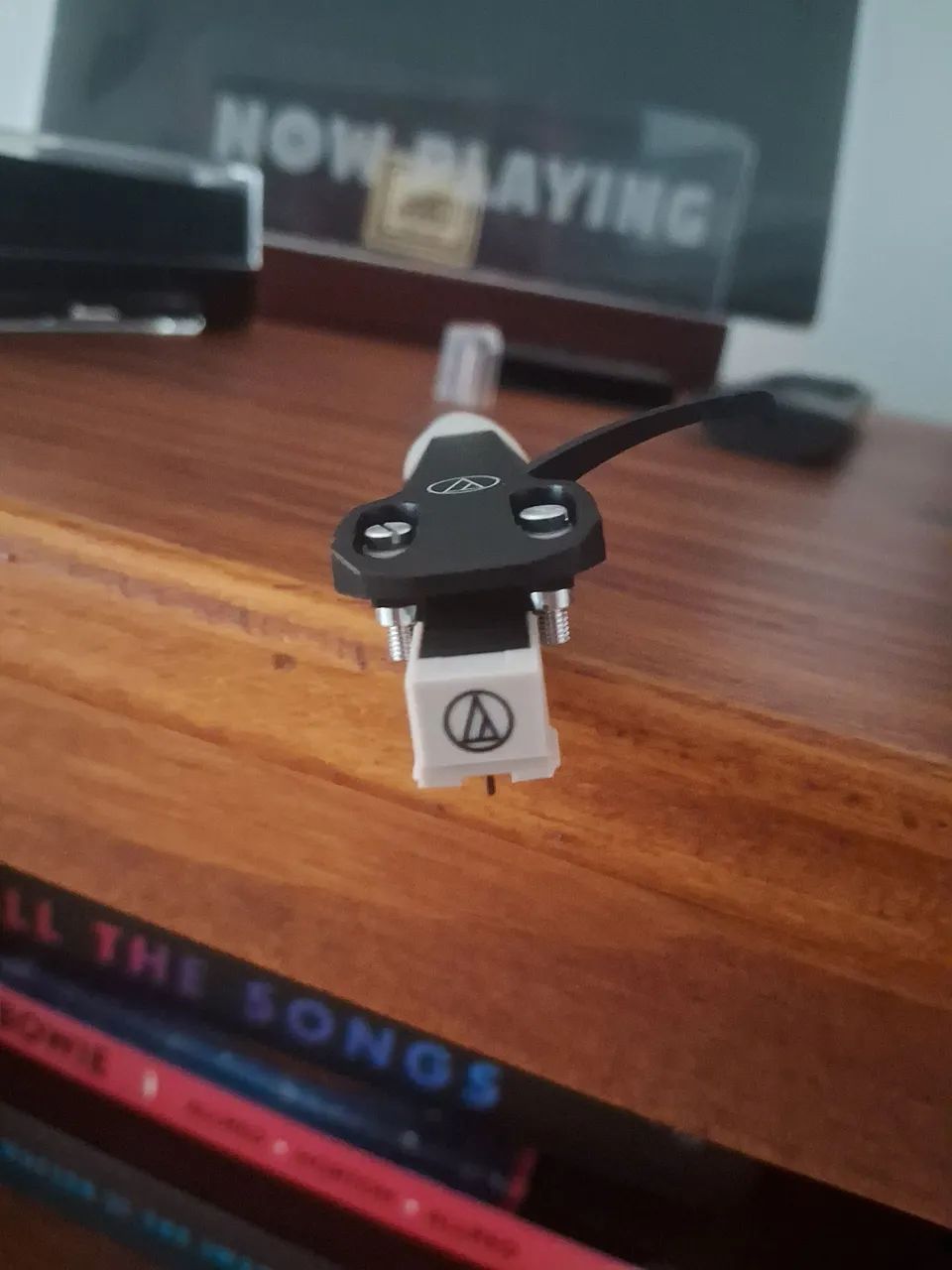 Headshell original Audio technica AT-HS6BK + agulha ATN3600L  - Foto 2