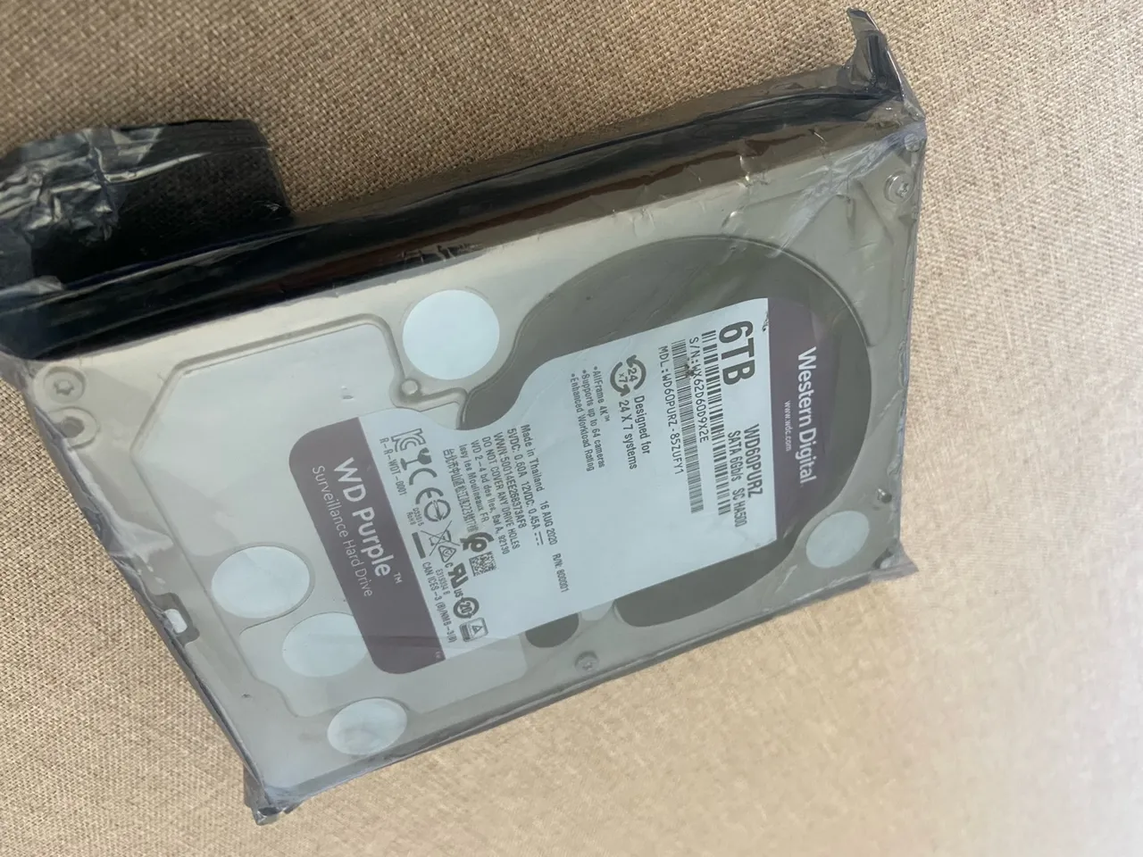 HD WD Purple 6TB