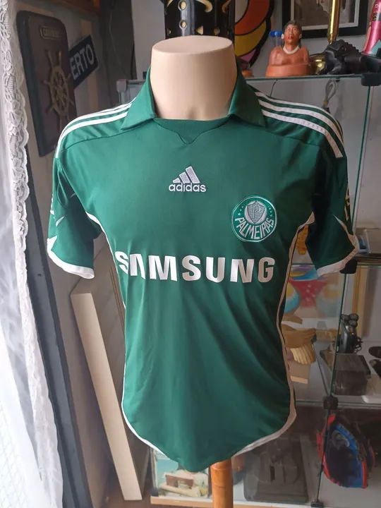 Camiseta do Palmeiras Adiadas Samsung - tamanho P
