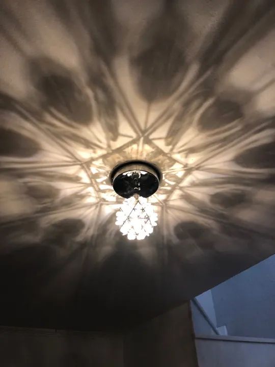 Lustre Moderno de Cristal