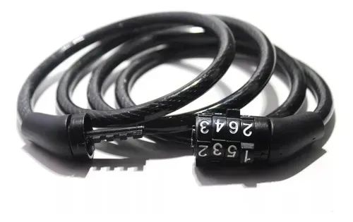 Corrente Cadeado Para Bicicleta Moto Trava Tranca C/ Segredo - Foto 2