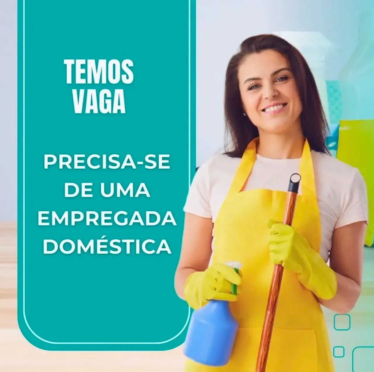 VAGA EMPREGADA DOMÉSTICA