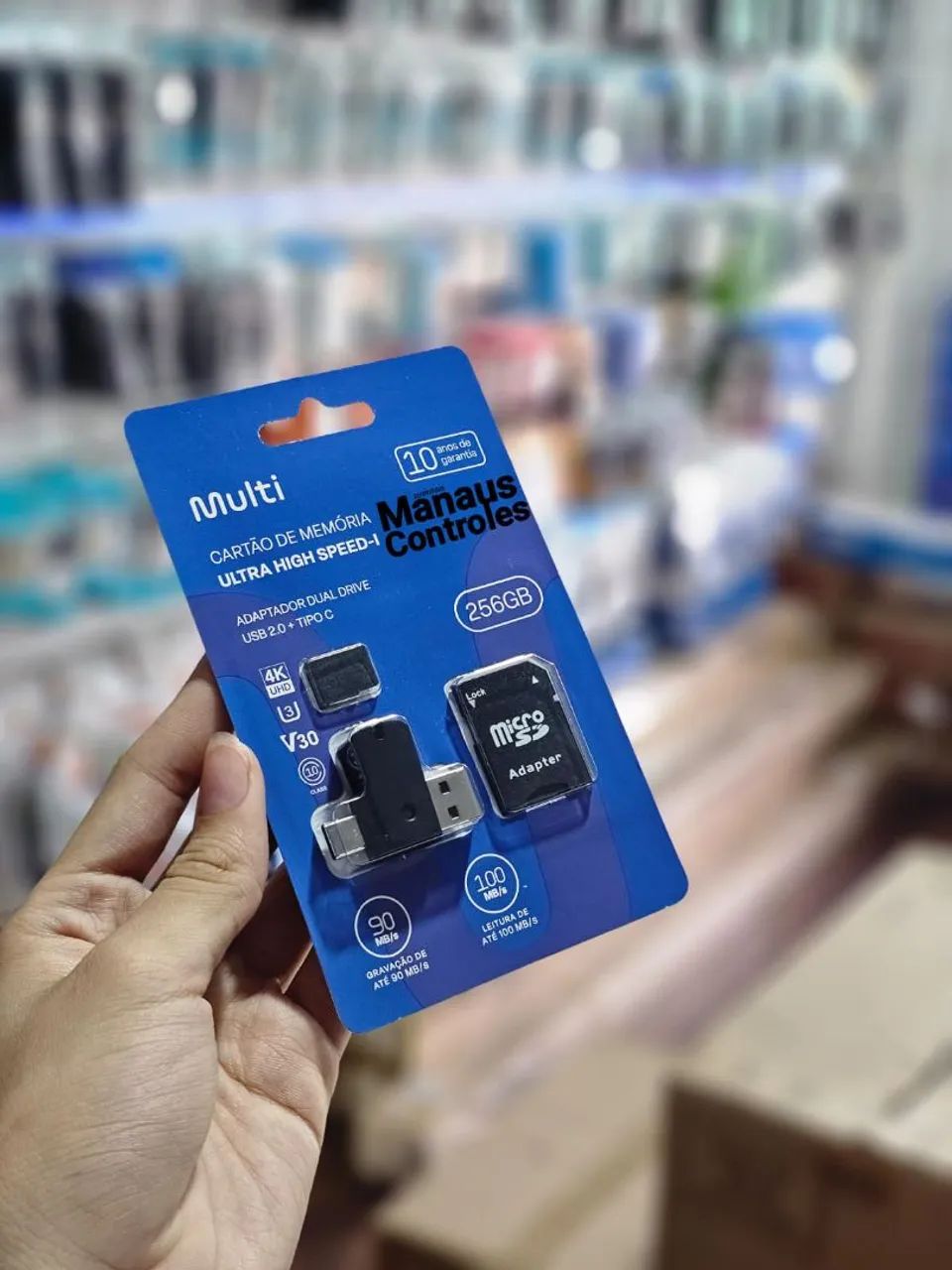 Cartão de Memória 256 GB Multi 