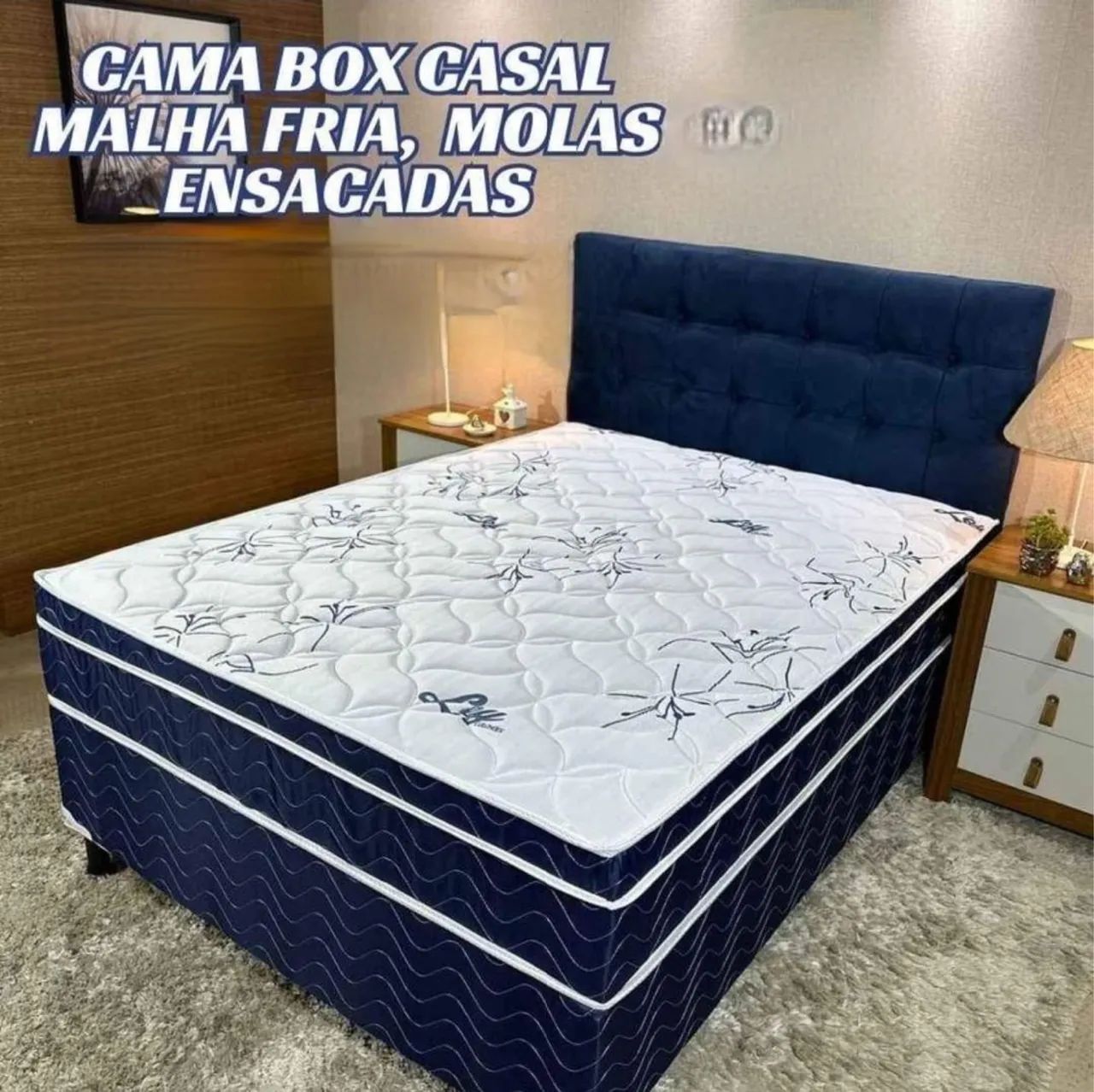 Cama casal Molas Ensacadas 65569088557825121