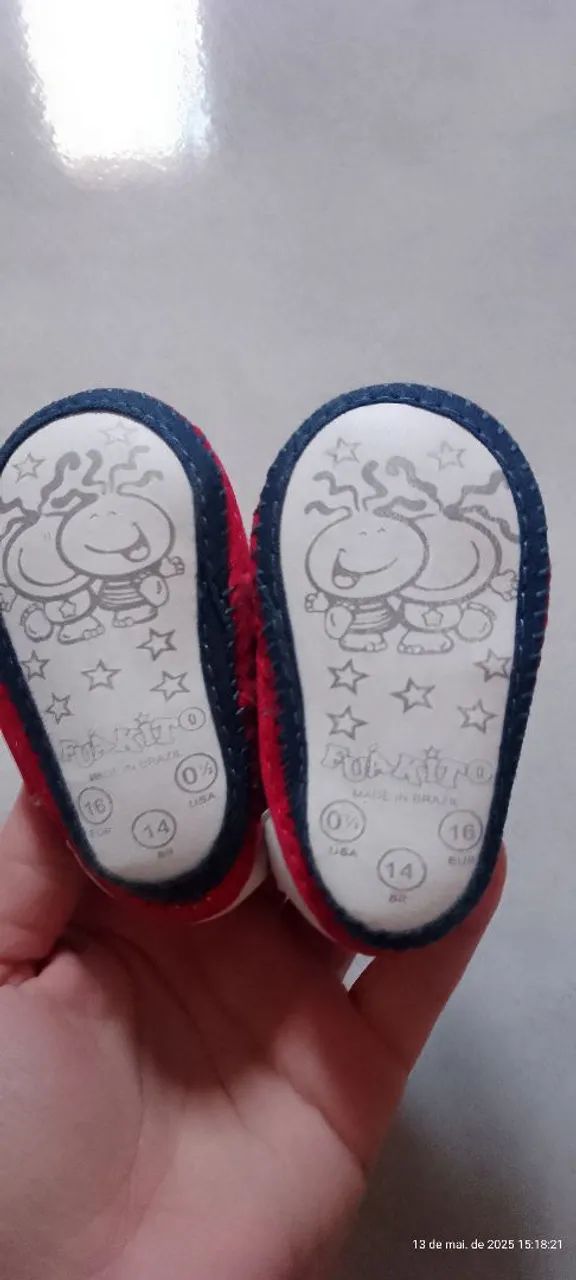 Sapatos para Bebê - Pacote com 5 pares - Foto 4