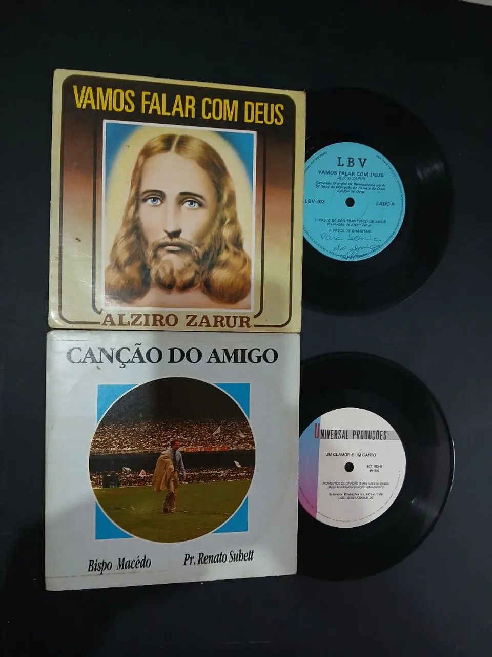 Raros discos Vinil Compacto Vamos falar com Deus e Canção do Amigo - Foto 4