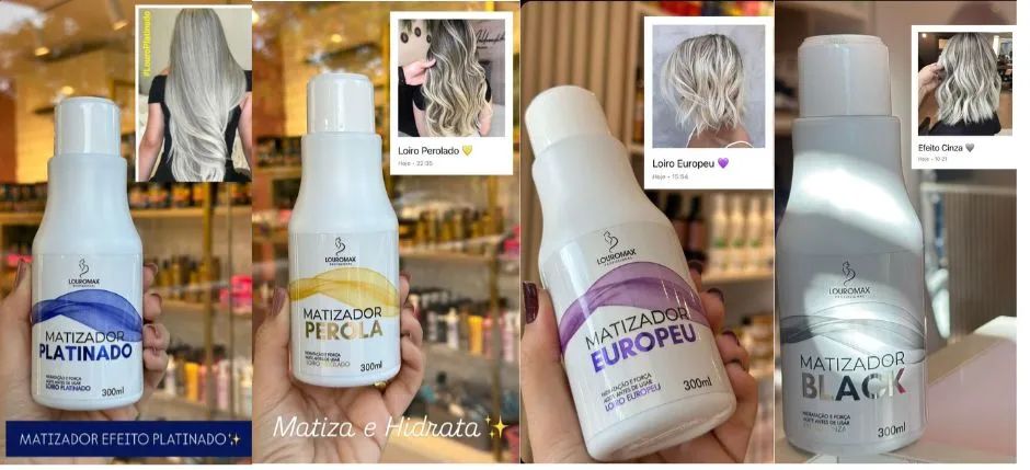 MATIZADORES PROFISSIONAL LOUROMAX 