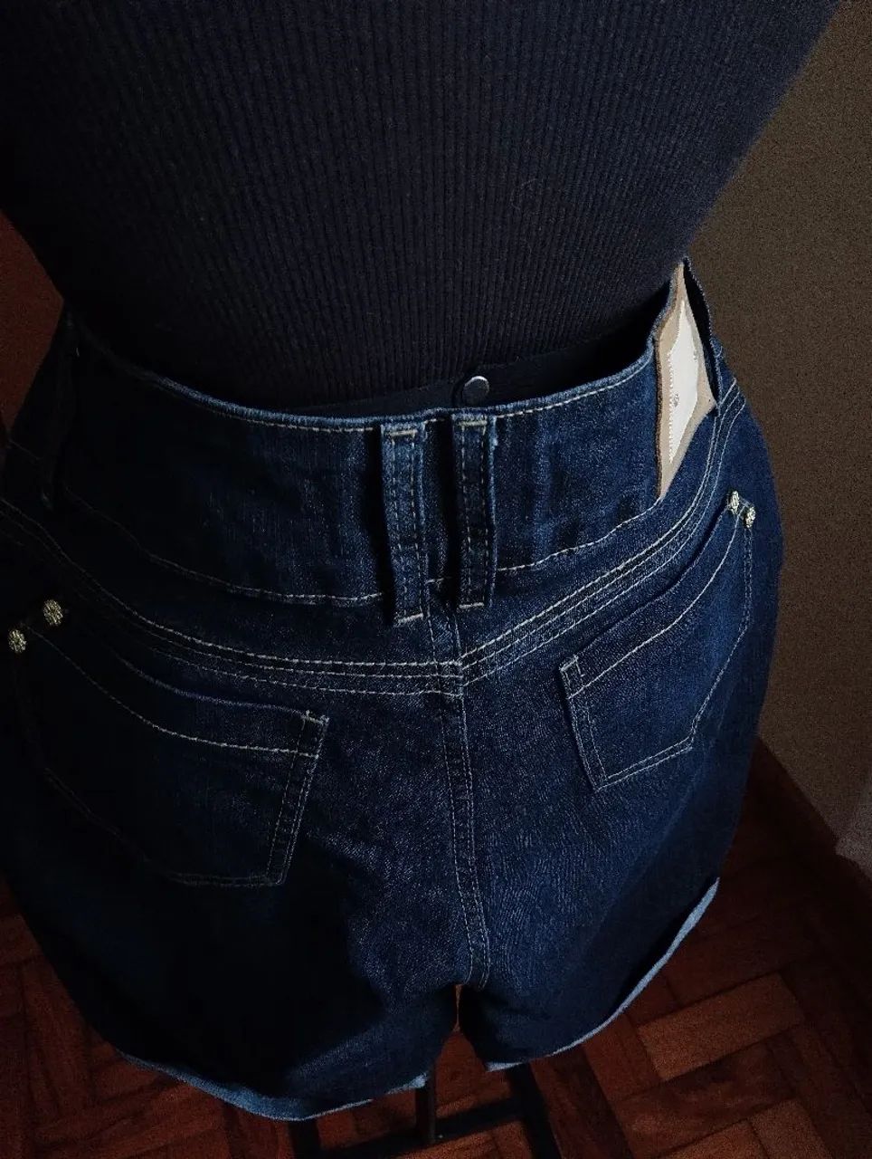 Bermuda  Jeans feminina - n46 - Foto 3