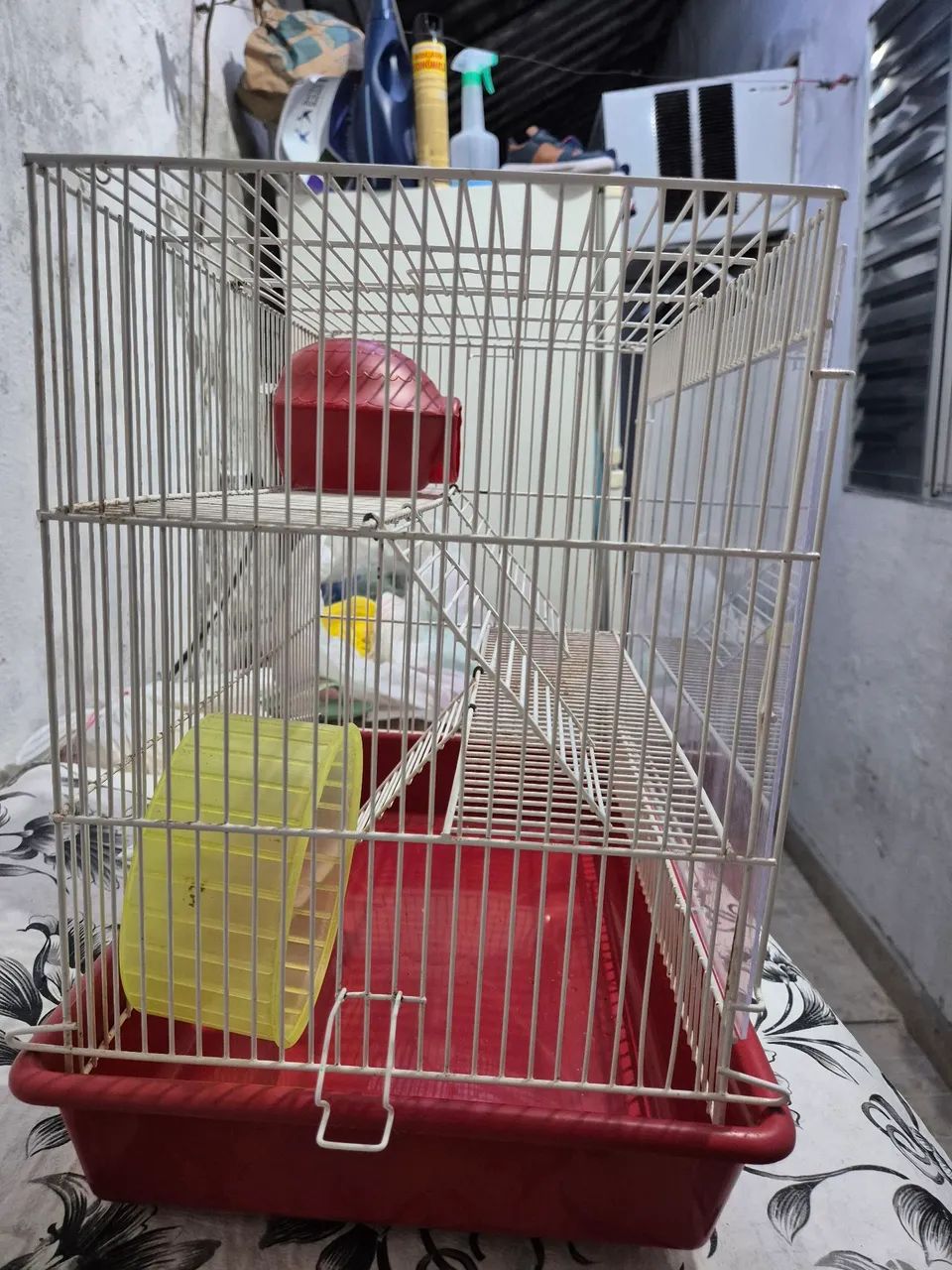Gaiola triplex para Hamster/ Porquinho da Índia 64606828058626123