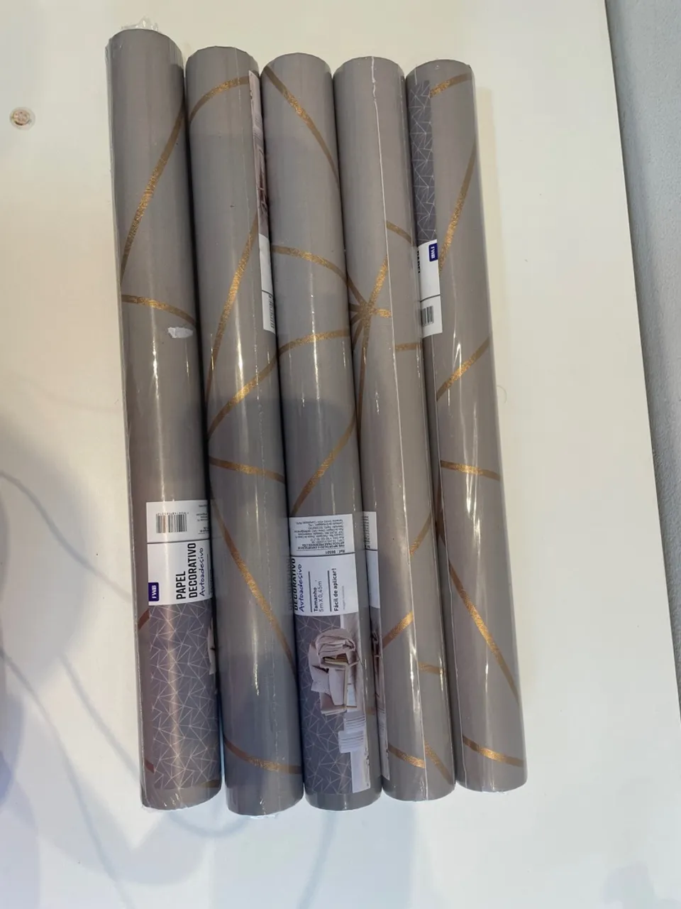Papel de Parede Autoadesivo Decorativo - 6 unidades