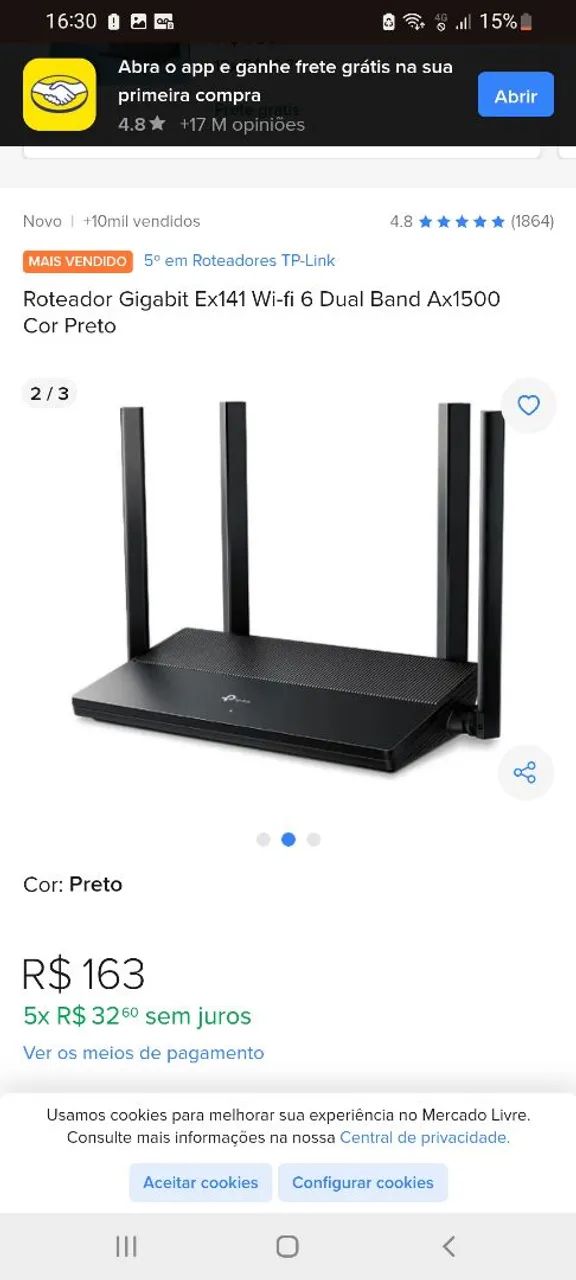 TP-Link Ex141 Router64330129126787123