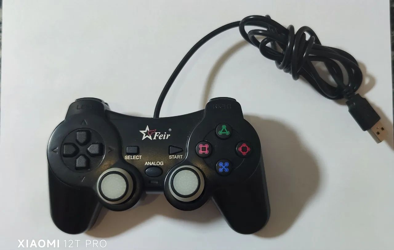 Controle PS2 USB - Usado