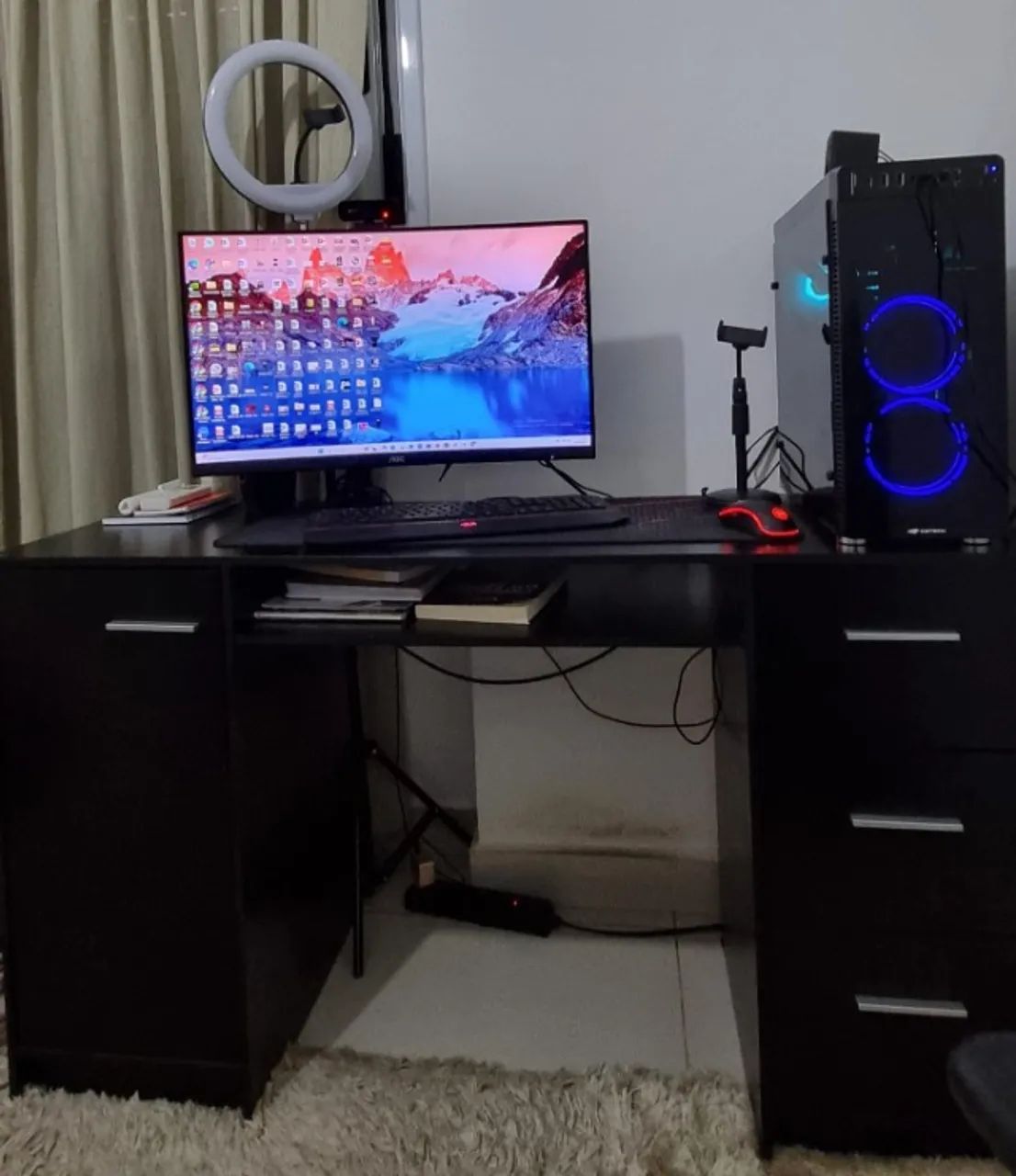 Mesa par computador - escrivaninha